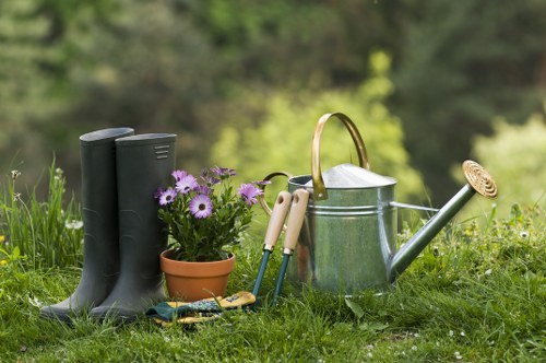 Gardeners in Kilburn improving planting and lawn condition
