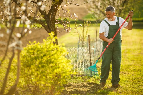 Gardeners in Kilburn creating a tidy and attractive outdoor space